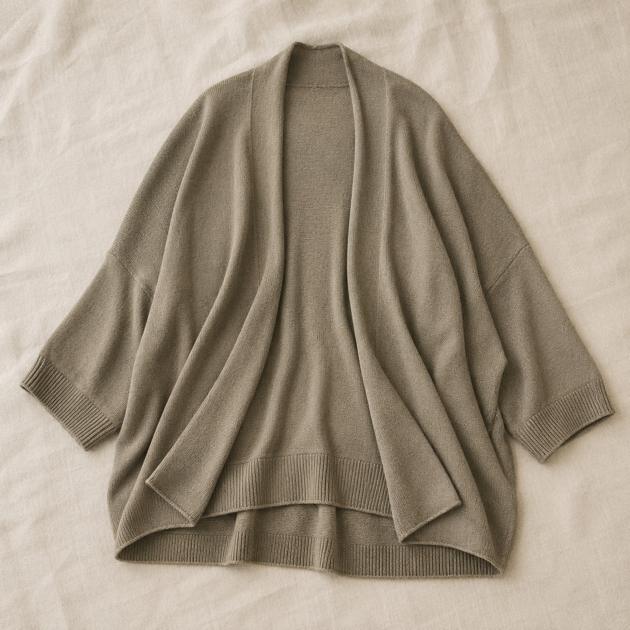 Willowdene cropped button cardigan — Knitted Cardigans by MOUDEST. product photograph on a white background.