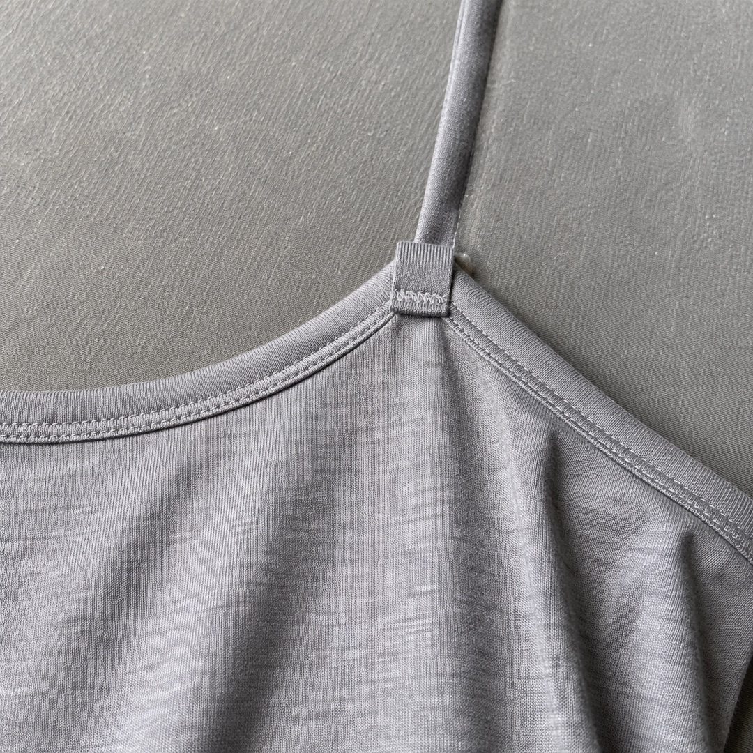 Linden short-sleeve cotton night dress — Night Dresses by MOUDEST. close detail of the fabric and finish.