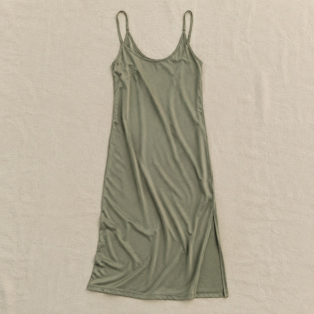 Thornbury long-sleeve brushed night dress — Night Dresses by MOUDEST. product photograph on a white background.