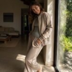 Kestrel track-style zip jacket — Sweat Sets by MOUDEST. worn by a model.
