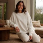 Sedgemoor crew sweatshirt — Sweat Sets by MOUDEST. worn by a model.